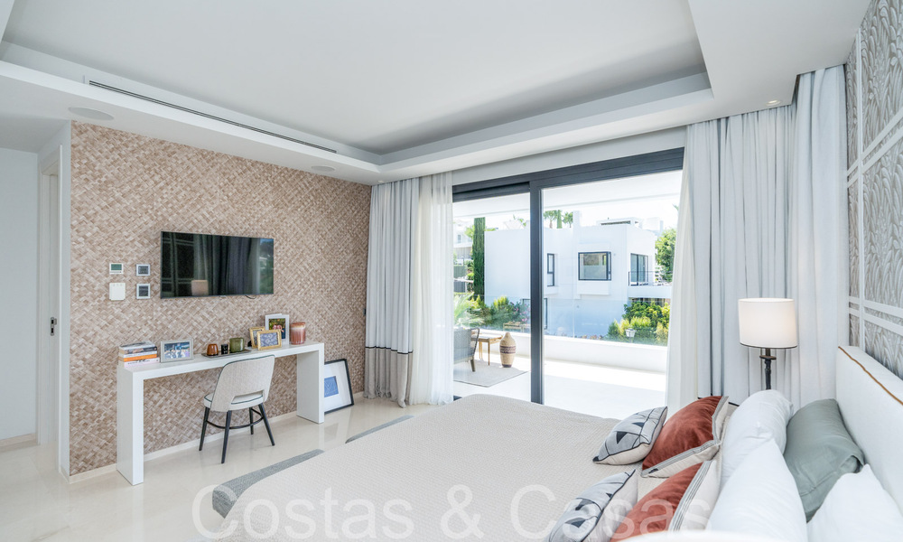 Villa de luxe supérieure à l'architecture moderne à vendre à deux pas de la vallée du golf de Nueva Andalucia, Marbella 64218