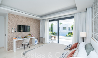 Villa de luxe supérieure à l'architecture moderne à vendre à deux pas de la vallée du golf de Nueva Andalucia, Marbella 64218 