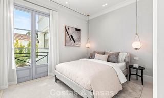 Villa de luxe au design moderne et méditerranéen, prête à être emménagée, à vendre dans une zone de golf très prisée à Nueva Andalucia, Marbella. 774514 