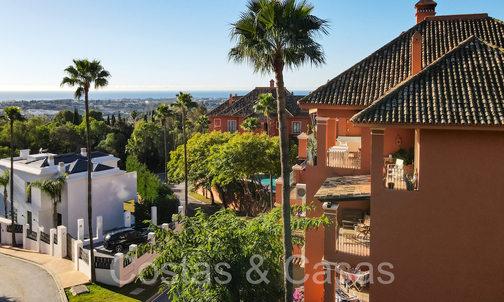 Penthouse prêt à emménager à vendre avec de magnifiques vues sur la mer à Benahavis - Marbella 64291