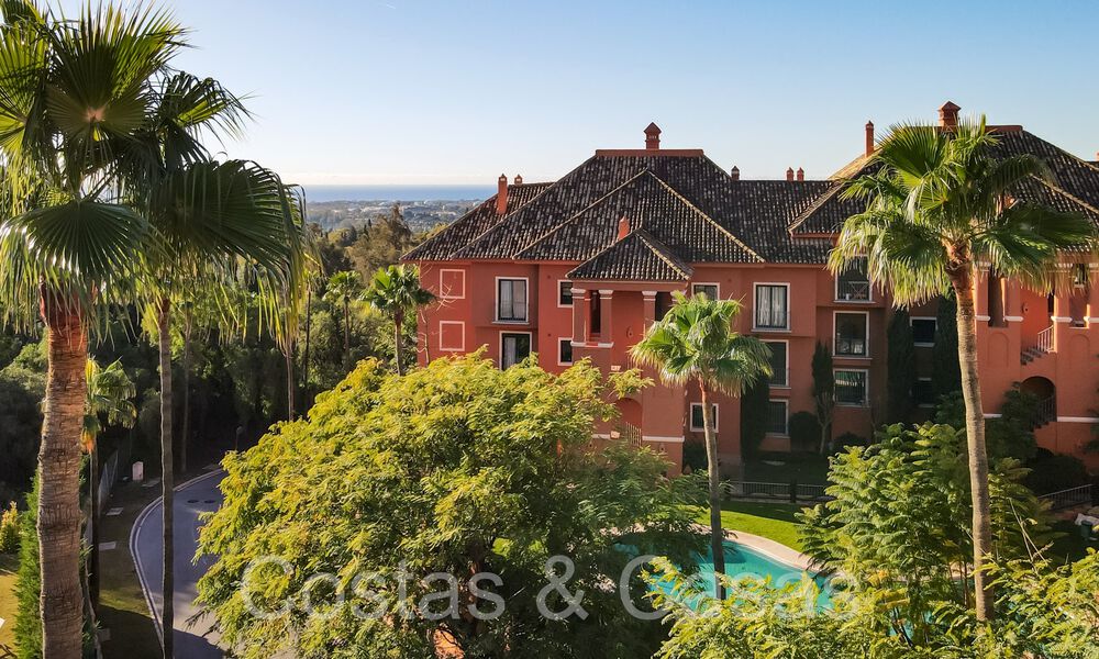 Penthouse prêt à emménager à vendre avec de magnifiques vues sur la mer à Benahavis - Marbella 64292