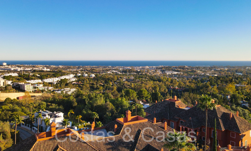 Penthouse prêt à emménager à vendre avec de magnifiques vues sur la mer à Benahavis - Marbella 64299