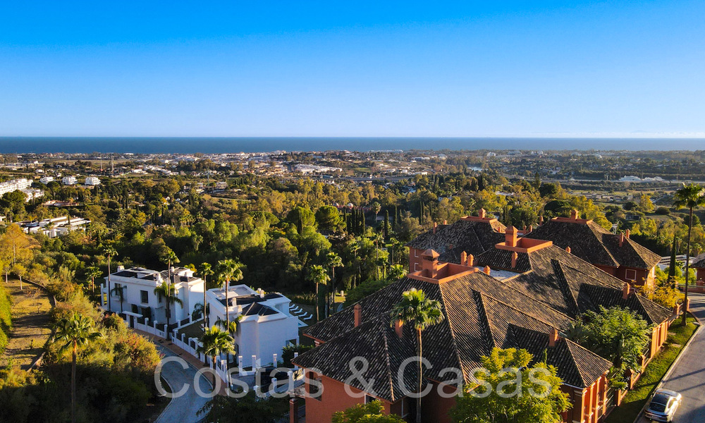 Penthouse de 3 chambres prêt à emménager à vendre avec de magnifiques vues sur la mer à Benahavis - Marbella 64301