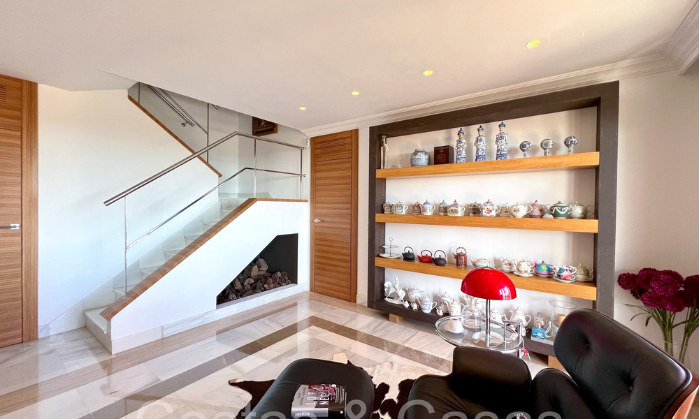 Penthouse prêt à emménager à vendre avec de magnifiques vues sur la mer à Benahavis - Marbella 64305