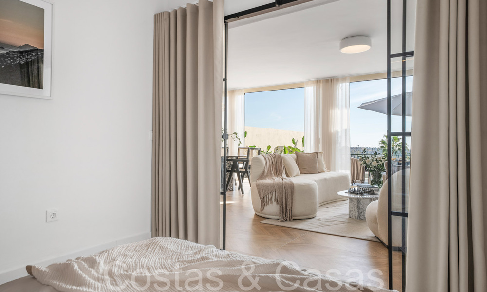 Appartement de luxe sophistiqué avec vue sur le lac, la montagne et la mer à vendre à Nueva Andalucia, Marbella 64489