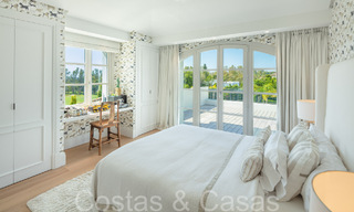 Superbe villa de luxe avec un style architectural méditerranéen moderne à vendre, première ligne de golf à Nueva Andalucia, Marbella 64499 
