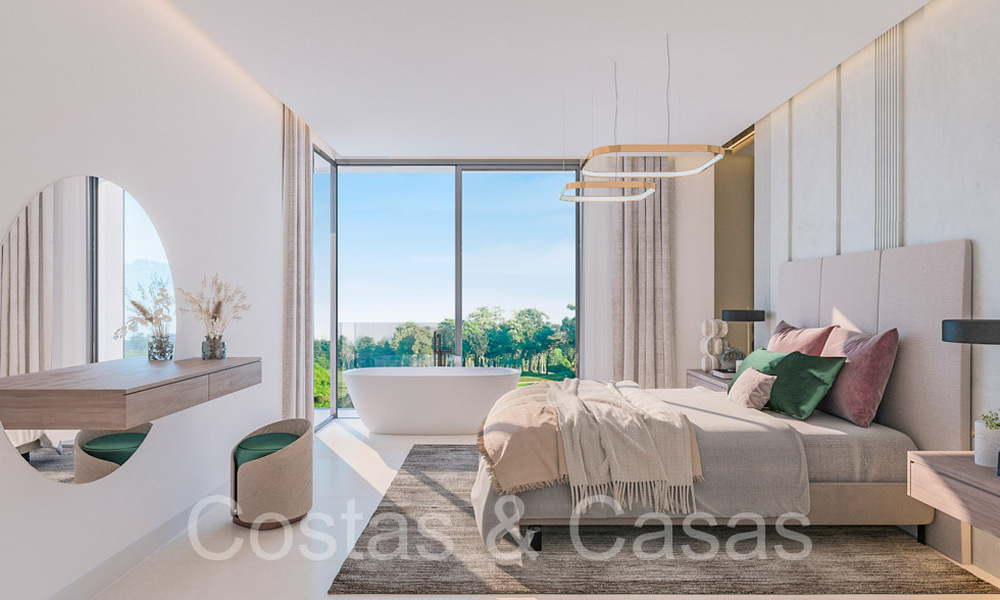 DERNIÈRE MAISON! Nouveau projet de maisons de luxe modernes à vendre à côté du terrain de golf de Mijas, Costa del Sol 64611