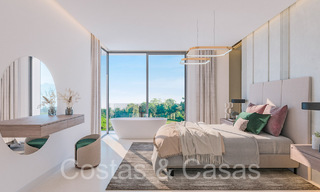 DERNIÈRE MAISON! Nouveau projet de maisons de luxe modernes à vendre à côté du terrain de golf de Mijas, Costa del Sol 64611 