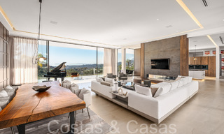 Prête à emménager, villa de luxe moderne à vendre, en première ligne de golf dans le prestigieux Marbella Club Golf Resort à Benahavis 65371 