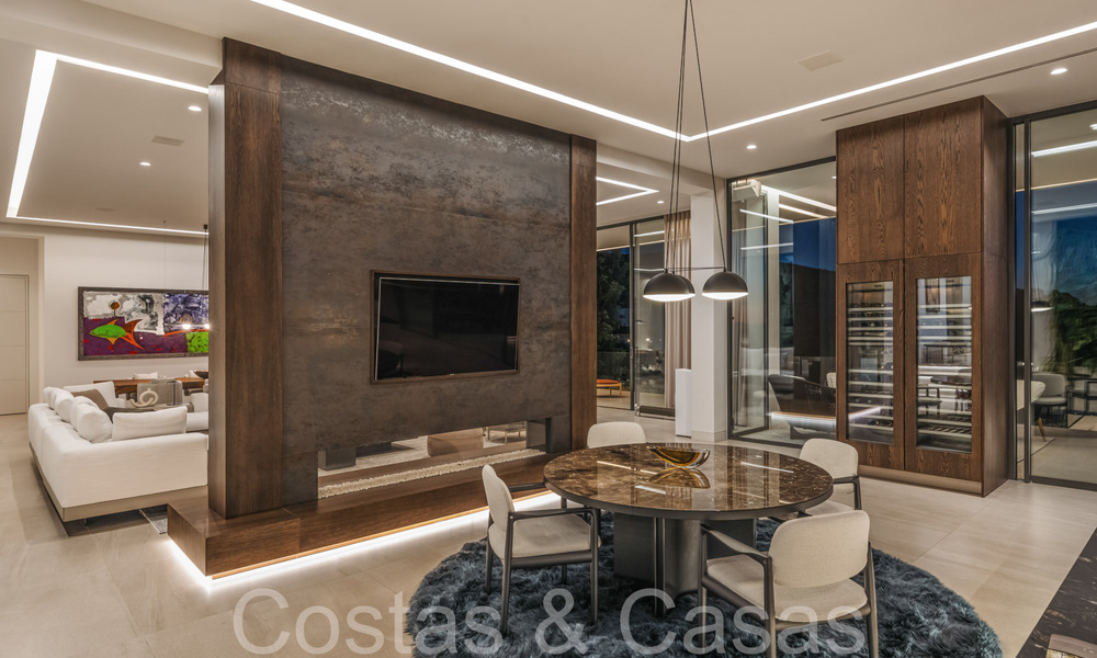 Prête à emménager, villa de luxe moderne à vendre, en première ligne de golf dans le prestigieux Marbella Club Golf Resort à Benahavis 65378