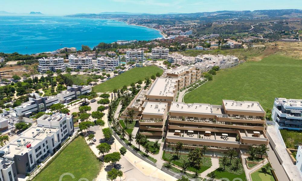 Nouveaux appartements de luxe de style avant-gardiste à vendre près du centre d'Estepona 64707