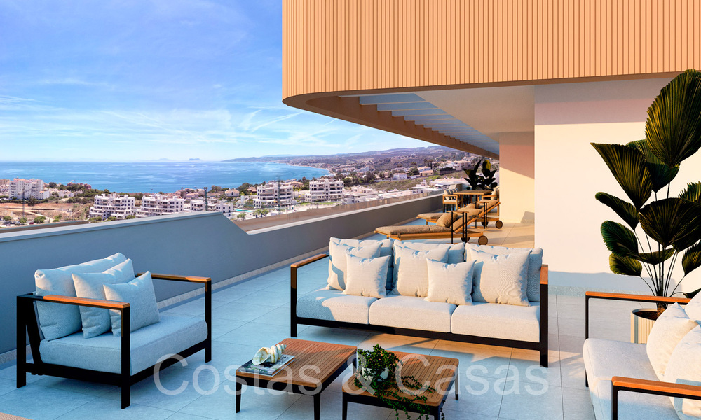 Nouveaux appartements de luxe de style avant-gardiste à vendre près du centre d'Estepona 64714