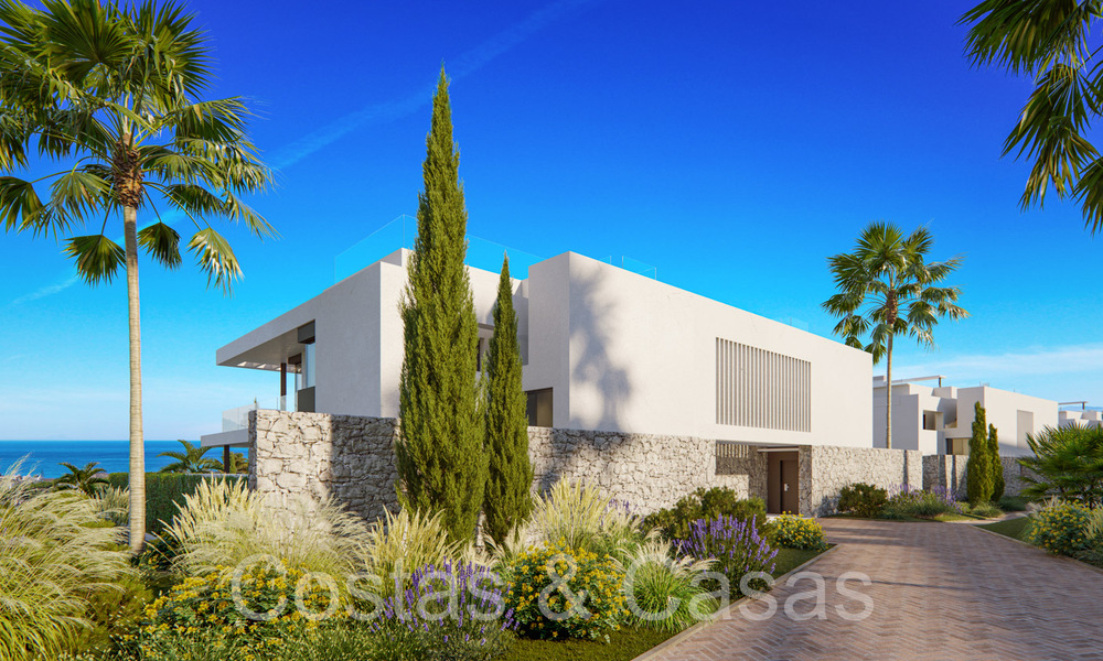 Nouveaux appartements de prestige à vendre en bord de terrain de golf, avec vue sur la mer et le terrain de golf, à l'est de Marbella. 64731