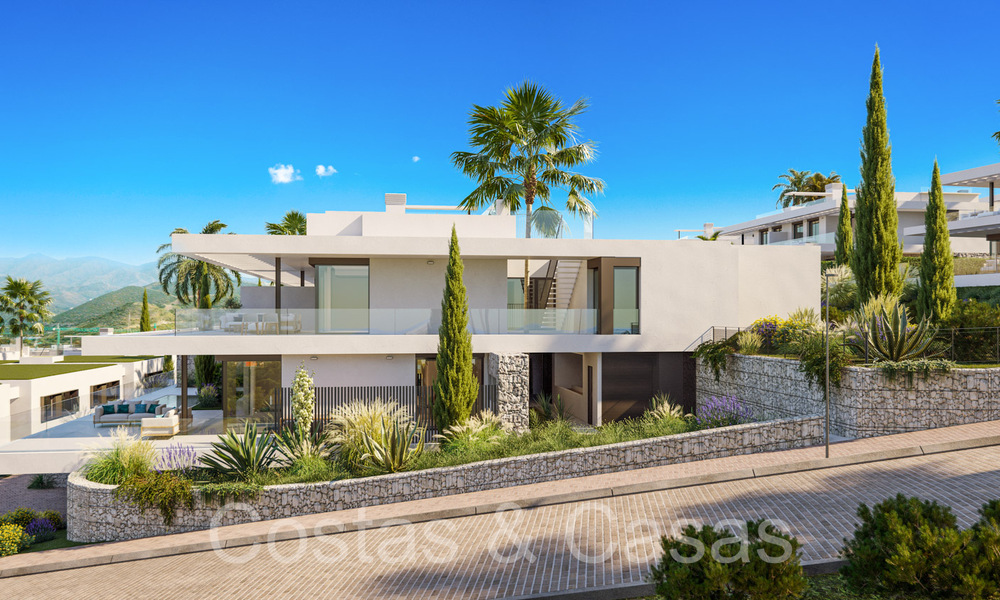 Nouveaux appartements de prestige à vendre en bord de terrain de golf, avec vue sur la mer et le terrain de golf, à l'est de Marbella. 64735