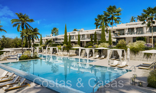 Nouveaux appartements de prestige à vendre en bord de terrain de golf, avec vue sur la mer et le terrain de golf, à l'est de Marbella. 64741 