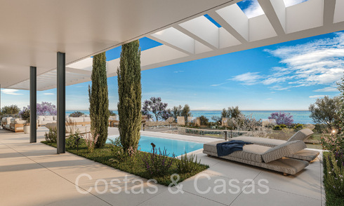 Nouveaux appartements de prestige à vendre en bord de terrain de golf, avec vue sur la mer et le terrain de golf, à l'est de Marbella. 64745