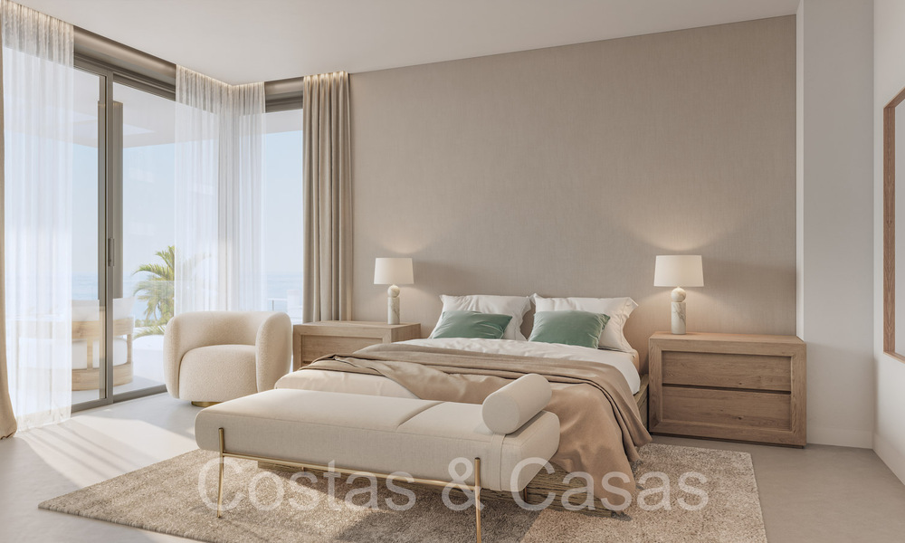 Nouveaux appartements de prestige à vendre en bord de terrain de golf, avec vue sur la mer et le terrain de golf, à l'est de Marbella. 64753