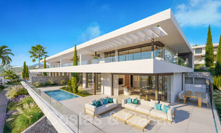 Maisons neuves et modernistes à vendre directement sur le terrain de golf à l'est de Marbella 64762 