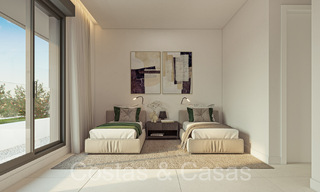 Maisons neuves et modernistes à vendre directement sur le terrain de golf à l'est de Marbella 64784 