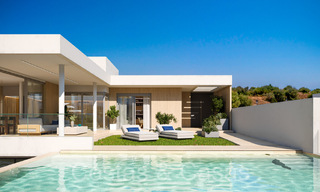 Les 2 dernières villas! Villa neuve économe en énergie à vendre avec vue sur la mer juste à l'extérieur du centre d'Estepona 64789 