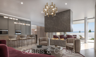 Les 2 dernières villas! Villa neuve économe en énergie à vendre avec vue sur la mer juste à l'extérieur du centre d'Estepona 64793 