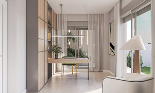 Les 2 dernières villas! Villa neuve économe en énergie à vendre avec vue sur la mer juste à l'extérieur du centre d'Estepona 64799 