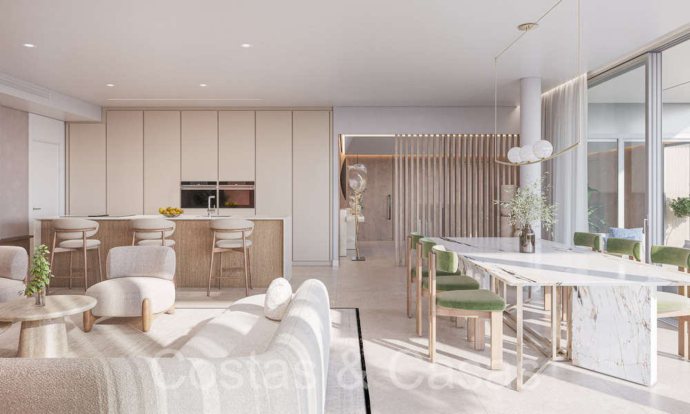 Les 2 dernières villas! Villa neuve économe en énergie à vendre avec vue sur la mer juste à l'extérieur du centre d'Estepona 64800