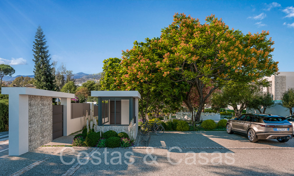 Nouvelles villas à vendre avec vue panoramique sur la mer à quelques pas du centre de San Pedro, Marbella 67336
