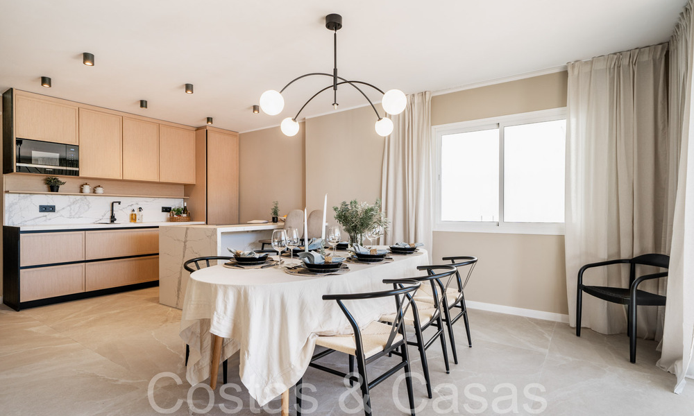 Élégant appartement rénové à vendre dans une communauté fermée à Nueva Andalucia, Marbella 65415