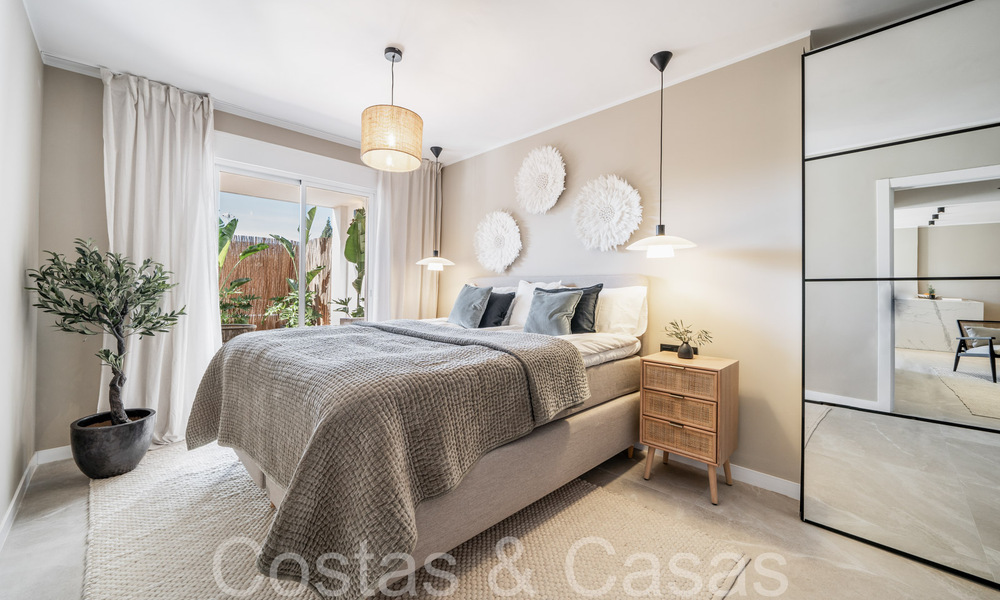 Élégant appartement rénové à vendre dans une communauté fermée à Nueva Andalucia, Marbella 65417