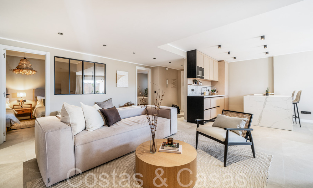 Élégant appartement rénové à vendre dans une communauté fermée à Nueva Andalucia, Marbella 65421