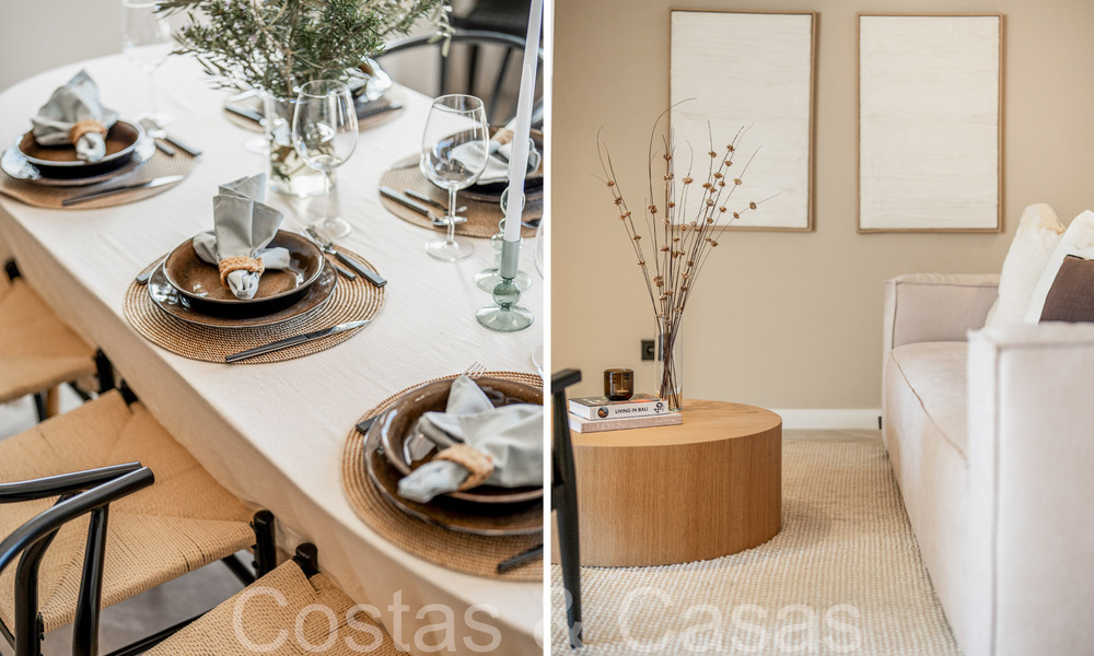 Élégant appartement rénové à vendre dans une communauté fermée à Nueva Andalucia, Marbella 65423