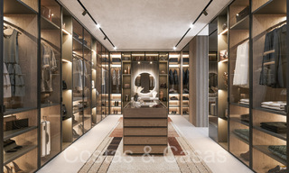 Terrain constructible + projet de villa exclusif à vendre à côté du terrain de golf à Nueva Andalucia, Marbella 64950 