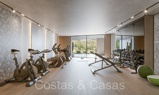 Terrain constructible + projet de villa exclusif à vendre à côté du terrain de golf à Nueva Andalucia, Marbella 64955 