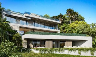 Terrain constructible + projet de villa exclusif à vendre à côté du terrain de golf à Nueva Andalucia, Marbella 64956 