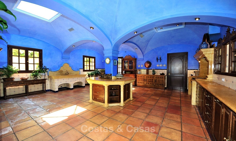 Villa - demeure de campagne à vendre, entre Marbella et Estepona 884