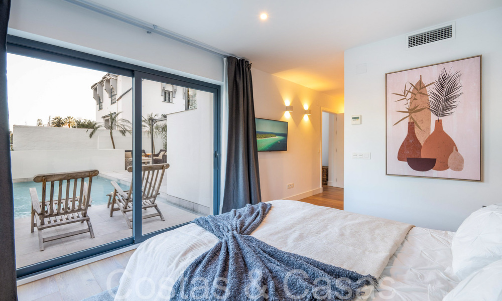 Villa moderne de qualité prête à emménager à vendre à deux pas des terrains de golf à Nueva Andalucia, Marbella 65232