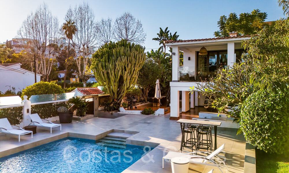 Villa de luxe spacieuse et contemporaine à vendre dans un quartier résidentiel populaire à Nueva Andalucia, Marbella 65002