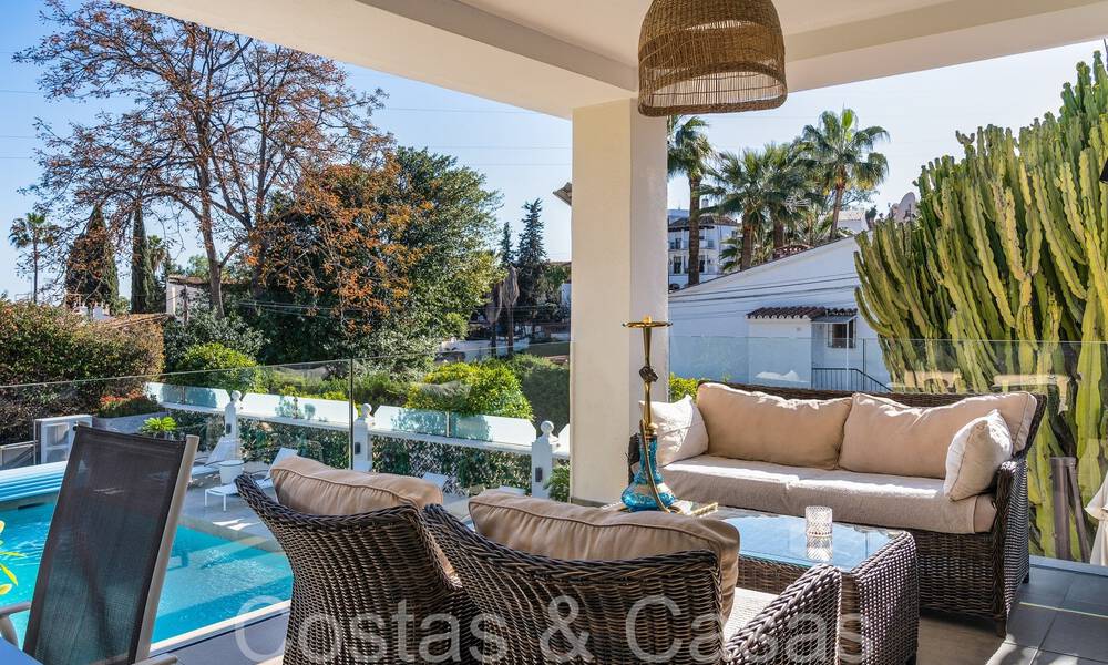 Villa de luxe spacieuse et contemporaine à vendre dans un quartier résidentiel populaire à Nueva Andalucia, Marbella 65013