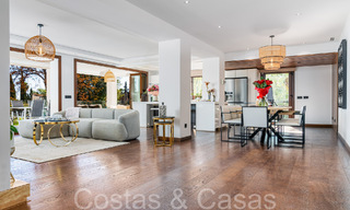 Villa de luxe spacieuse et contemporaine à vendre dans un quartier résidentiel populaire à Nueva Andalucia, Marbella 65019 