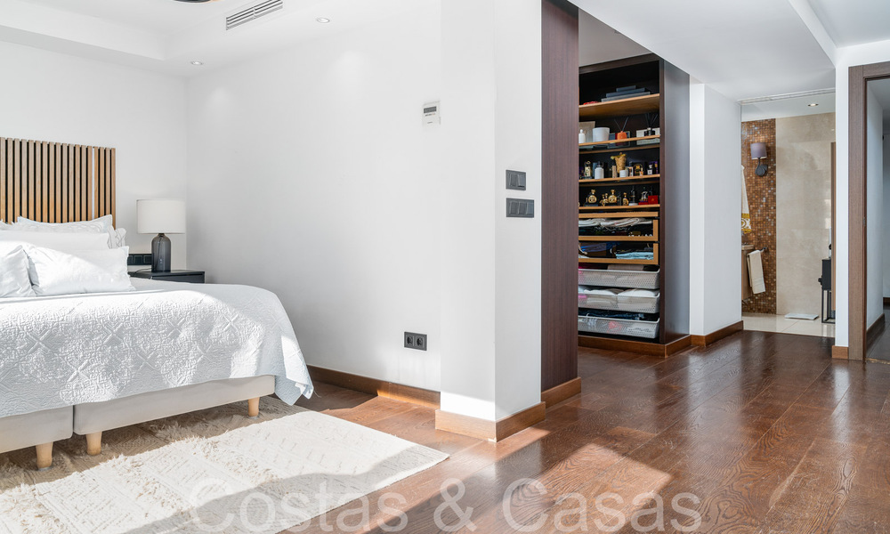 Villa de luxe spacieuse et contemporaine à vendre dans un quartier résidentiel populaire à Nueva Andalucia, Marbella 65031