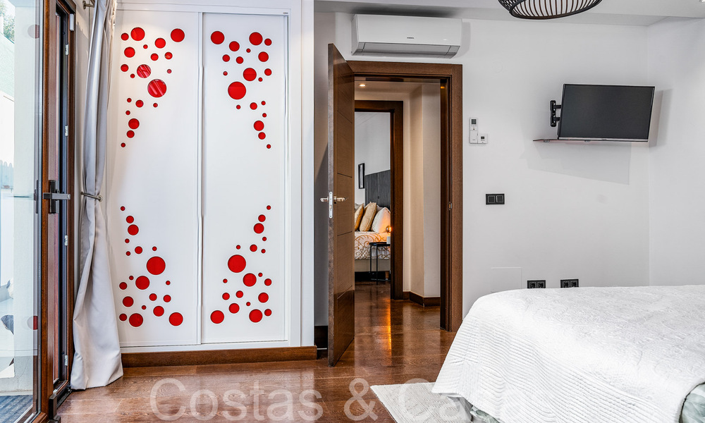 Villa de luxe spacieuse et contemporaine à vendre dans un quartier résidentiel populaire à Nueva Andalucia, Marbella 65034