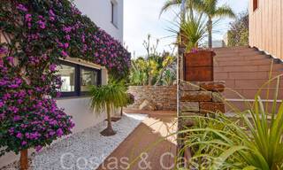 Luxueuse villa avec un style architectural moderne et une vue imprenable sur la mer à vendre à Manilva, Costa del Sol 64985 