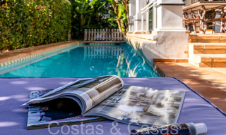 Villa de luxe espagnole traditionnelle à vendre à quelques pas de la plage dans le centre de Marbella 65435 
