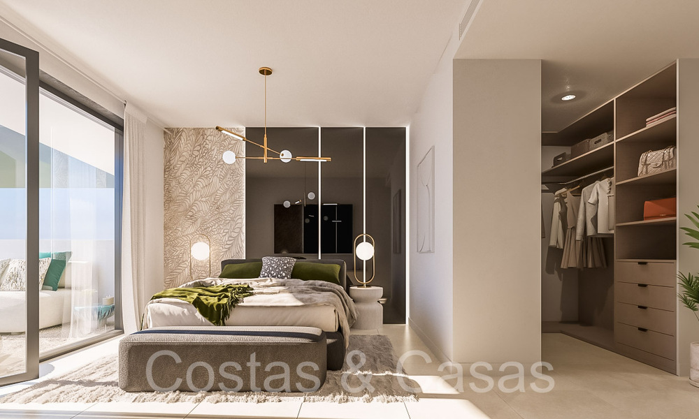 Nouveaux appartements de luxe contemporains avec vue sur la mer à vendre à Manilva, Costa del Sol 65082