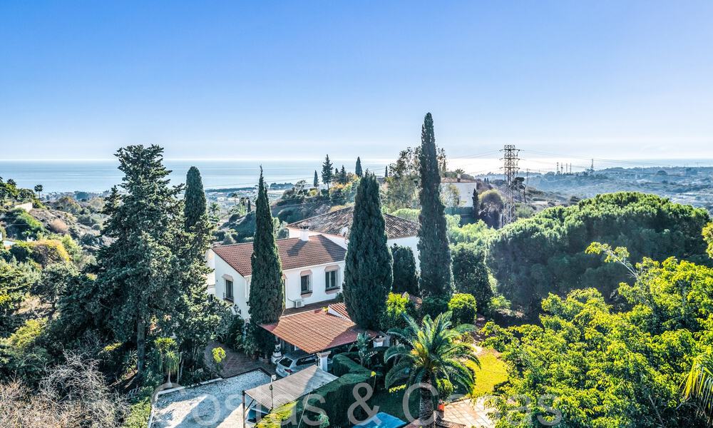 Villa rustique à vendre sur un terrain spacieux sur le New Golden Mile entre Marbella et Estepona 65594