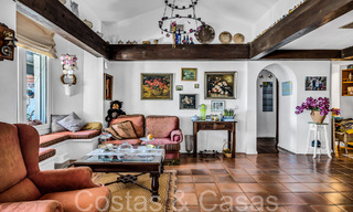 Villa rustique à vendre sur un terrain spacieux sur le New Golden Mile entre Marbella et Estepona 65625 