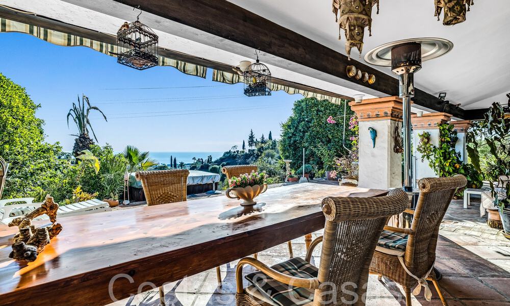 Villa rustique à vendre sur un terrain spacieux sur le New Golden Mile entre Marbella et Estepona 65628