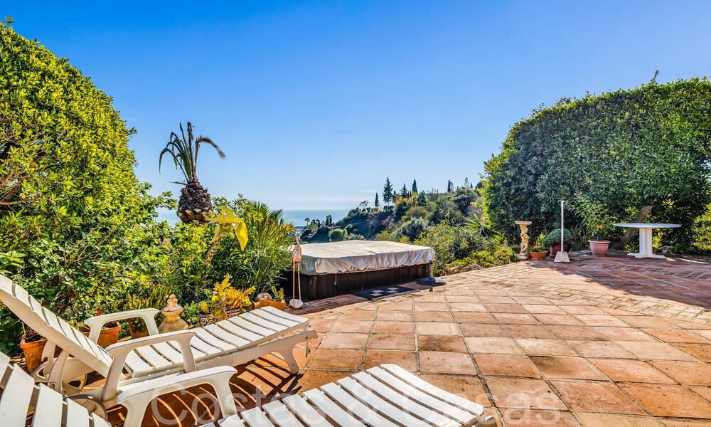 Villa rustique à vendre sur un terrain spacieux sur le New Golden Mile entre Marbella et Estepona 65629