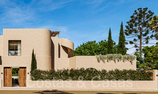 Terrain à bâtir avec projet de villa à vendre à distance de marche de toutes les commodités et de la plage sur le Golden Mile de Marbella 64723 